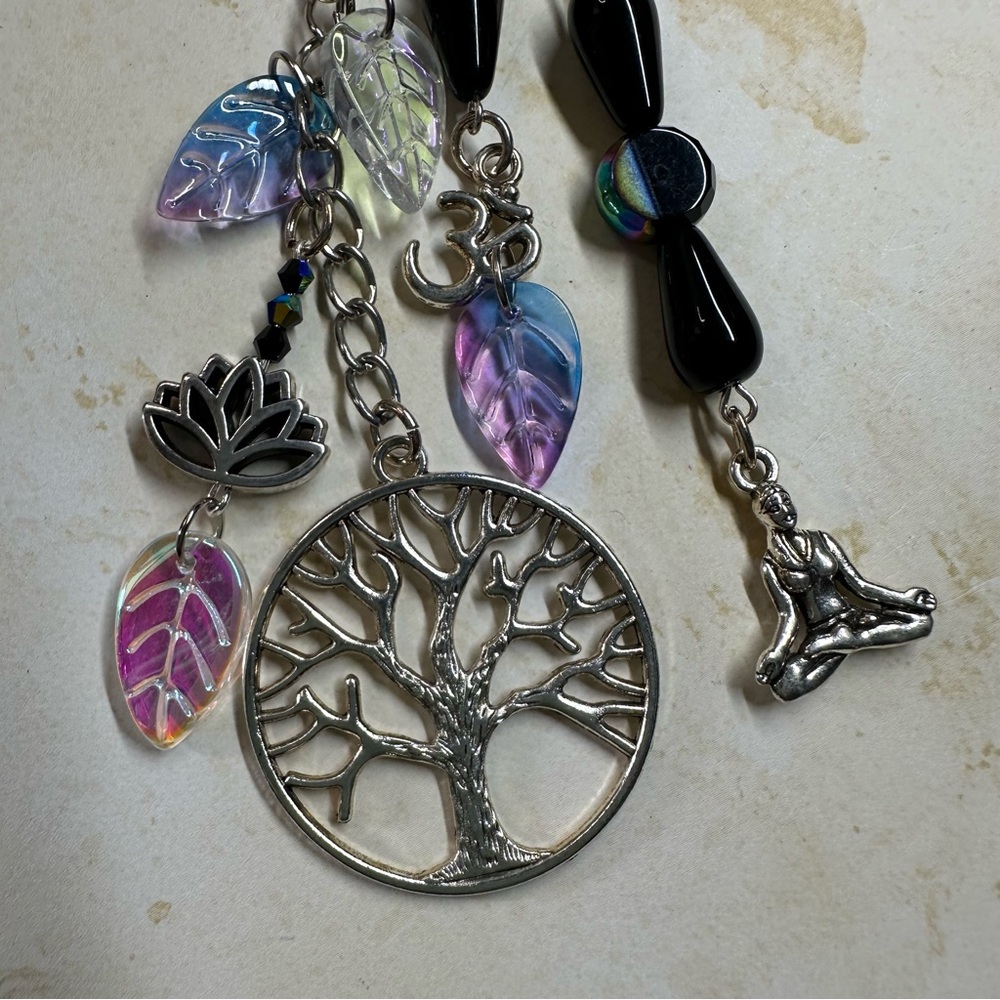 NEW - Handmade - Beaded Keychain